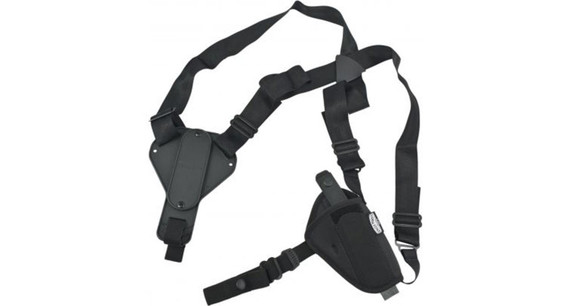 Uncle Mike's Plain Black Nylon Shoulder Holster 8715 AM#15 UM87150