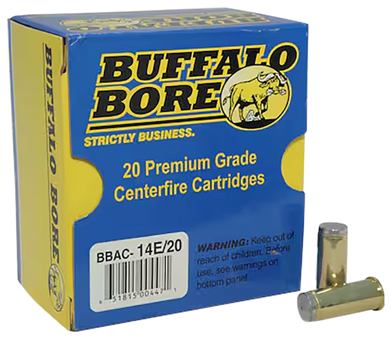 Buffalo Bore Ammunition 14E20 Anti-Personnel Strictly Business 44S&W Spl 200gr Hard Cast Wadcutter 20 Per Box/12 Case 82120