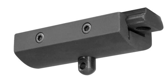 Yankee Hill 638 Bipod Adaptor  Black Aluminum, Picatinny Attachment for Harris Style Bipods 154254