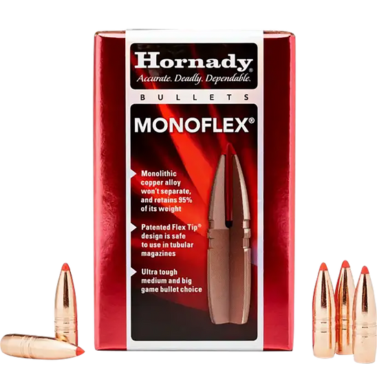 Hornady 30310 MonoFlex  30 Cal .308 140 gr MonoFlex 50 Per Box/ 25 Case 61148