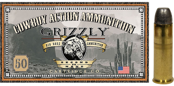 Grizzly Ammo GC44SP2   44Special 200gr Round Nose Flat Point 50 Per Box/10 Case 179692