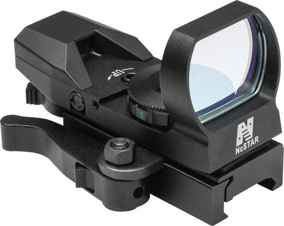 NcStar Red Four Reticle Reflex - QR Mount - Black NRD4BQ