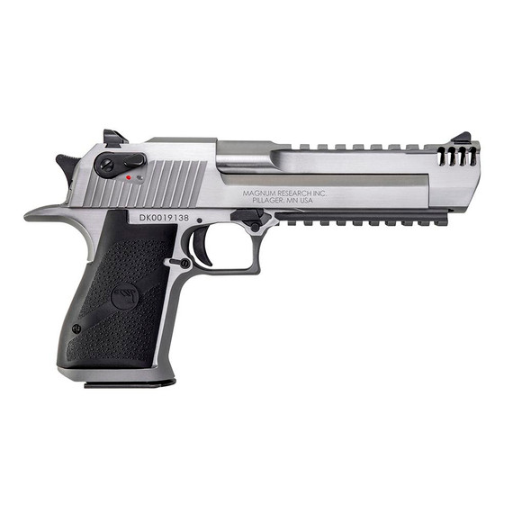 Magnum Research .429 Desert Eagle Mark XIX Handgun .429 DE 7rd Magazine Stainless Steel wth Black DXDE429SRMB
