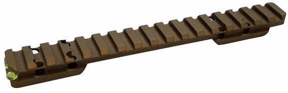 Talley PLMHC735AC Browning X-Bolt 20 MOA Picatinny Rail with Anti-Cant Indicator  Smoked Bronze Long Action 20 MOA 134791