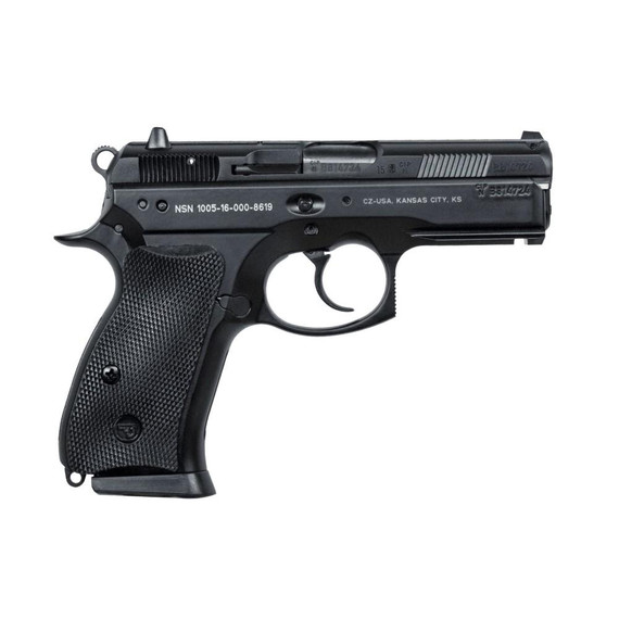 CZ USA P-01 Compact Handgun 9mm Luger 15rd Magazine 3.75" Barrel Black DP91199