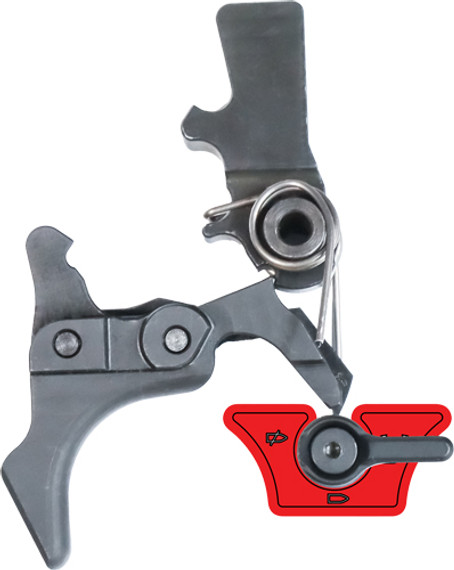 FRANKLIN ARMORY 22 C1 BINARYTRIGGER FOR 10/22 CURVED 0250000BLK