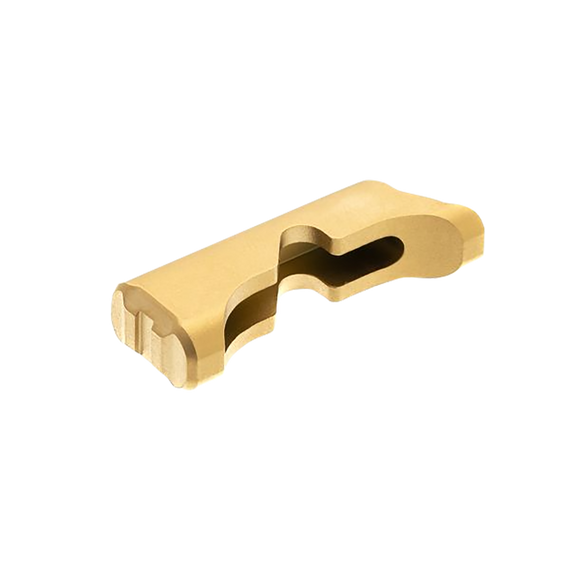Tyrant CNC TDECHEMRGOLD  Extended Magazine Release Springfield Echelon PVD Gold Steel 178396