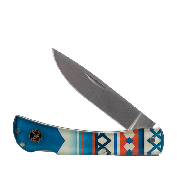 ABKT Roper Tumble Weed Sunset Series Folding Knife 3" Drop Point Blade RHRP0032WS1