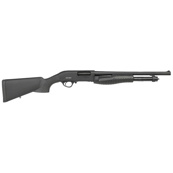 Escort Slugger Pump Shotgun 12ga 3" Chamber 5rd Capacity 18" Barrel Black Synthetic Stock EKHESL12180001