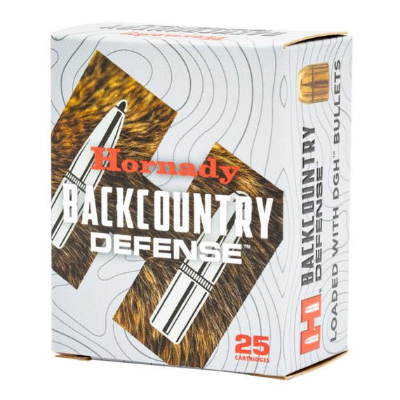 Hornady Backcountry Defense Ammunition 357 Mag 165gr JFP 25/ct HO90608