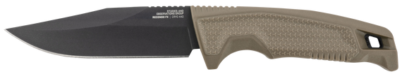 S.O.G SOG17220357 Recondo FX 4.60" Fixed Plain Satin TiNi Full Tang Cryo 440C SS Blade/ FDE Overmolded GRN Handle 144968