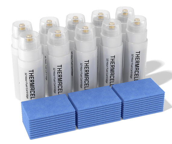 Thermacell R10 Original Mosquito Repellent Refills White Effective 15 ft Odorless Scent Repels Mosquito Effective Up to 120 hrs 121619
