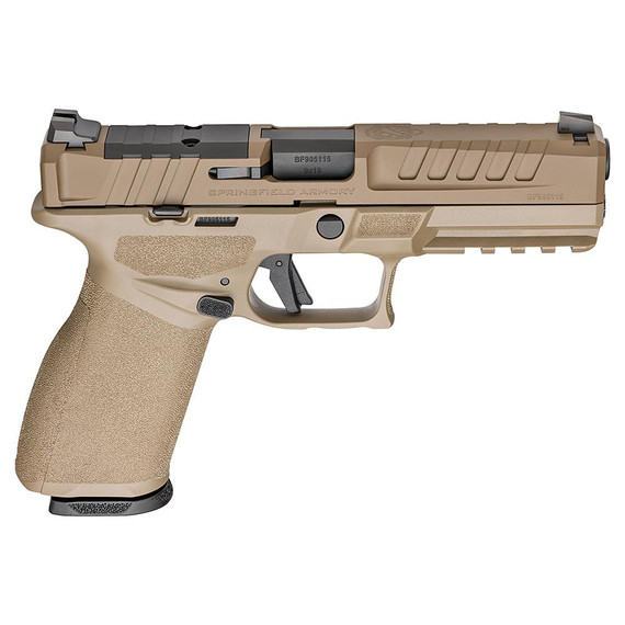 Springfield Echelon Handgun 9mm Luger 15rd Magazines (2) 4.5" Barrel Desert FDE U-Dot Sights FKEC9459FU15