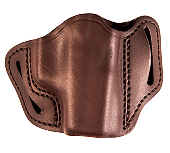Uncle Mikes-leather(1791) UMOWB1BRWR Outside The Waistband  OWB Size 01 Brown Leather Belt Slide Fits Springfield Hellcat Right Hand 151176