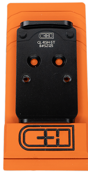 C&h Precision GLRSHST V2 STEEL MIL/LEO Adapter  Black Zinc Trijicon/Holosun Pattern Footprint 165164