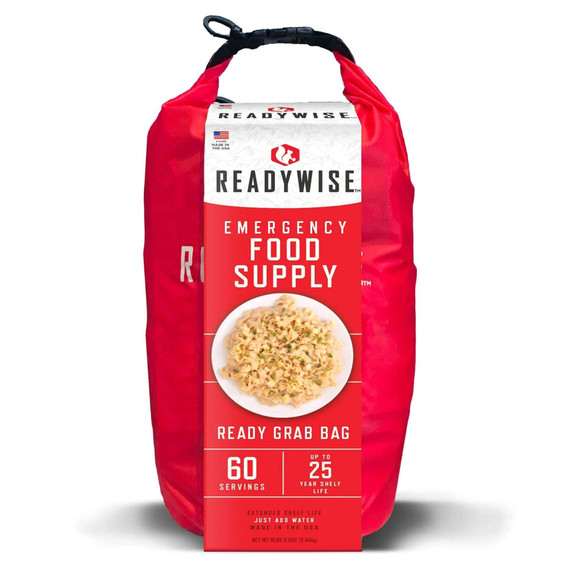Readywise 7 Day Emergency Dry Bag Breakfast Entree Grab and Go 60 Servings YURW01641