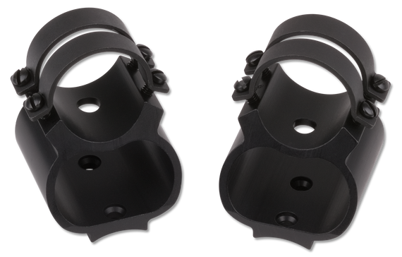 Weaver Mounts 49711 See-Thru Scope Mount/Ring Combo Matte Black Ruger 10/22 1" 64696