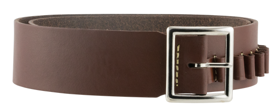Hunter Company 1451L Cartridge Belt  Antique Brown Leather 45 Cal 25rd Pistol 40-45" 51363