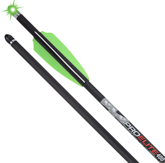 Tenpoint HEA6693 Pro Elite 400 Alpha Blaze Carbon 20" .003 Straightness 3 Pack Green 164345