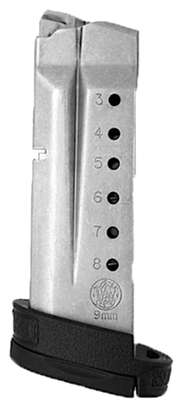 Smith & Wesson 199360000 M&P Shield  8rd 9mmLuger Stainless Steel 82853