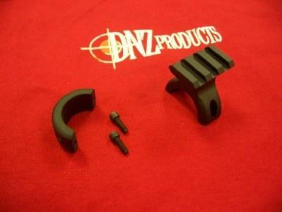 DNZ 1-Piece Freedom Reaper Picatinny Ring Rail Accessory Ring - 1" Black VW155AR