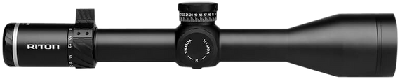 Riton Optics 5C428AFI23 5 Conquer Black 4-28x56mm 34mm Tube Illuminated MOR Reticle 153421