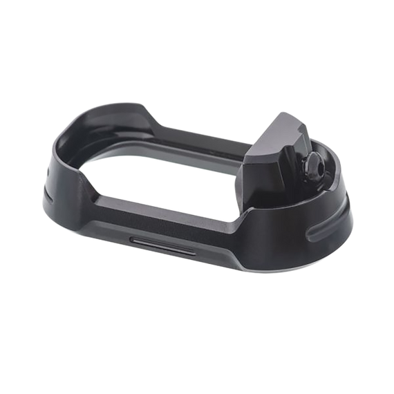 Tyrant CNC TDG19G34MWBLKBLKSRW  Magwell Fits Glock 19 Gen 3-4 Black 7000 Series Aluminum 171146