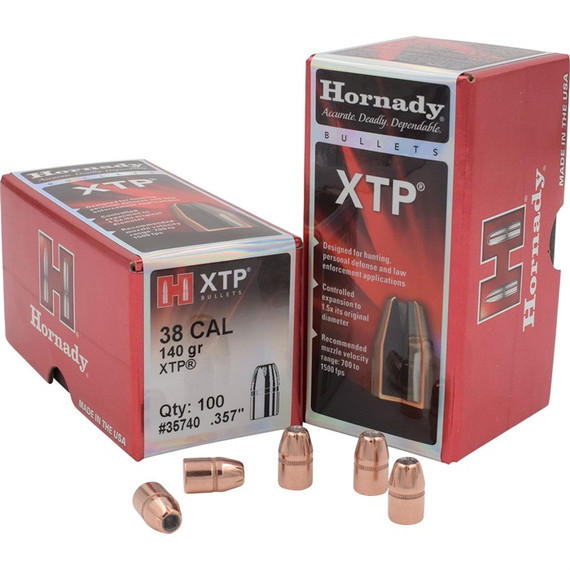 XTP® 38 CALIBER (0.357'') 140GR JACKETED HOLLOW POINT 100/BOX 749002554