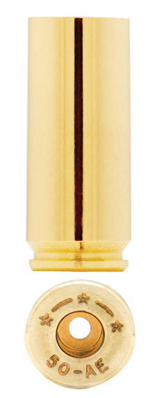 Starline Brass 50AEEUP50 Unprimed Cases  50 AE Handgun Brass 50 Per Bag 101328