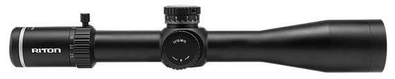 Riton Optics 5C525LFI 5 Conquer Black Anodized 5-25x50mm MRAD 34mm Tube Illuminated PSR Reticle 121203