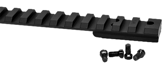 Warne V45020MOA Vapor Picatinny Rail Black Anodized Aluminum Howa 1500/Weatherby Vanguard Except Weatherby MK V Short Action, 20 MOA 156888