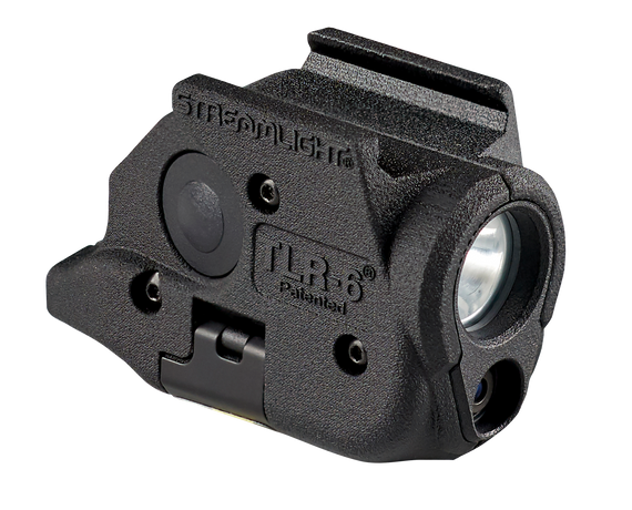 Streamlight 69286 TLR-6 Gun Light  Black 100 Lumens White LED/Red Laser Glock 43X MOS/48 MOS/43X/48 133445