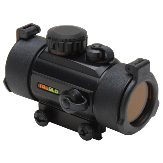 Truglo Traditional Red Dot Sight - 1x40mm 5 MOA Red Dot - Matte XRTG8040B
