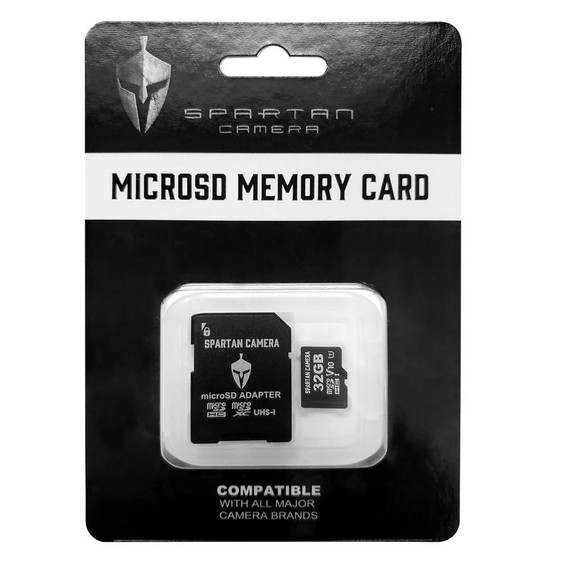 Spartan Camera 32GB Micro SD Card Class 10 GoLive 2/Eclipse/Lumen SZMSD32