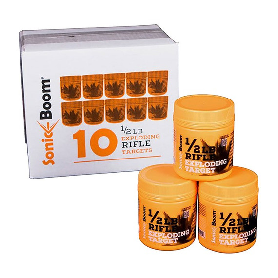 1/2 POUND EXPLODING RIFLE TARGET 10 PACK 100050465