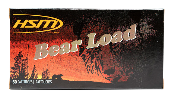 HSM 45C7N Bear Load  45 Colt +P 325 gr Wide Flat Nose 50 Per Box/ 10 Case 89761