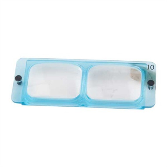 OPTIVISOR NO. 10 3.5X MAGNIFICATION EXTRA LENS PLATE 255010100