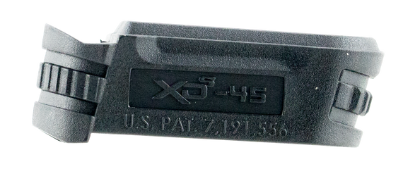 Springfield Armory XDS5001M Backstrap Sleeve  made of Polymer with Black Finish & 1 Piece Design for 45 ACP Springfield XD-S with #1 Backstrap & 3.30"-4" Barrel 24269