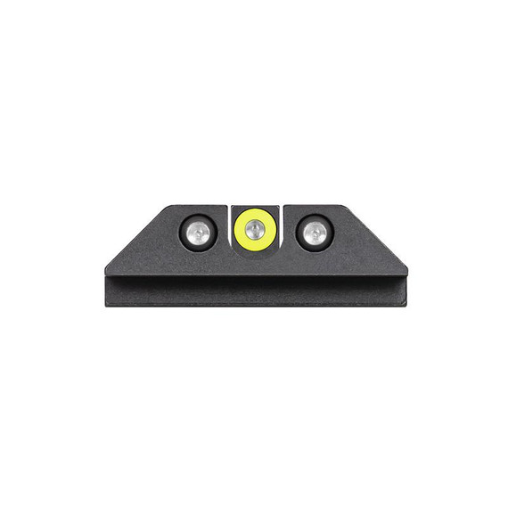 Night Fision Tritium Night Sight Set Yellow Front Black U-Notch Back for Glock NNGLK001007YGZG