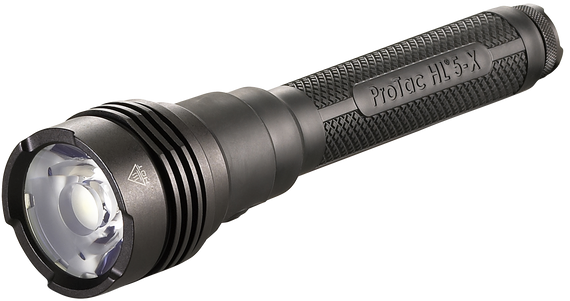 Streamlight 88074 ProTac HL 5-X Flashlight  Black Anodized 250/1000/2500/3500 Lumens White LED 100852