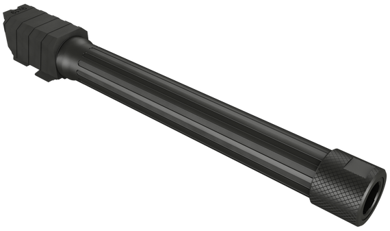 Century Arms PACN0023 Mete SFX  9mm Luger Black Steel Fluted/Threaded Match Grade Barrel Fits Mete, SFX Mete, SFX Pro 142625