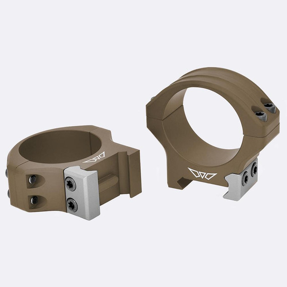 Warne HyperLite 1 inch Low Dark Earth Scope Rings WJ8500DE