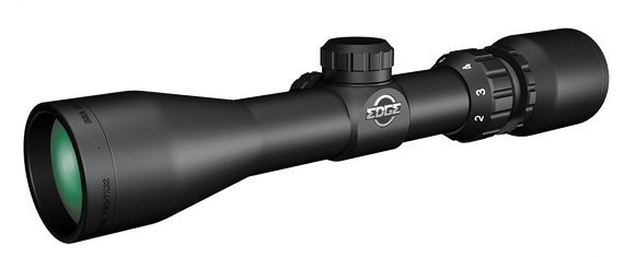 BSA PS27X28 Edge  Matte Black 2-7x 28mm 1" Tube 30/30 Reticle 52793