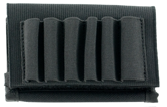 Uncle Mike's 88482 Buttstock Shell Holder  Black Nylon 6rd 44783