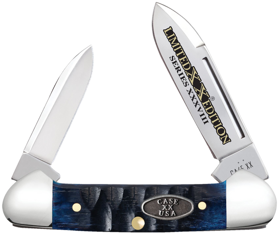 Case 53982 Butterbean  Ocean Blue Bone Handle 174654