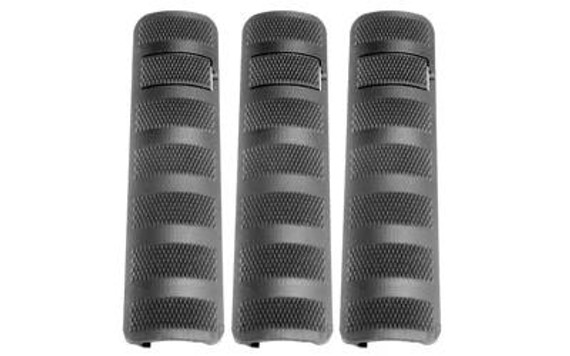 Troy Industries Troy Rail Cover 6.2  - Black 3/ct OV017326
