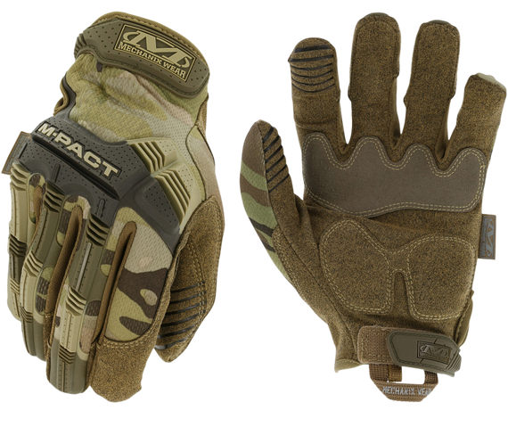 Mechanix Wear MPT78010 M-Pact  Multi-Cam Synthetic Leather Large TPR Closure 125994