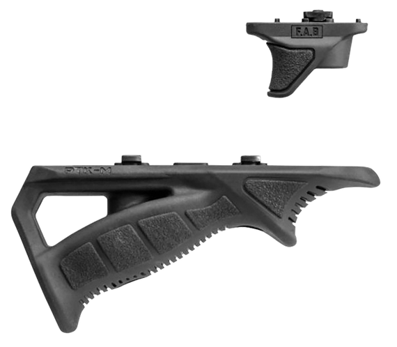 FAB Defense FXPTKMCB PTK-M Rubberized M-LOK Compatible Ergonomic Pointing Grip Combo Pack  Black 161473