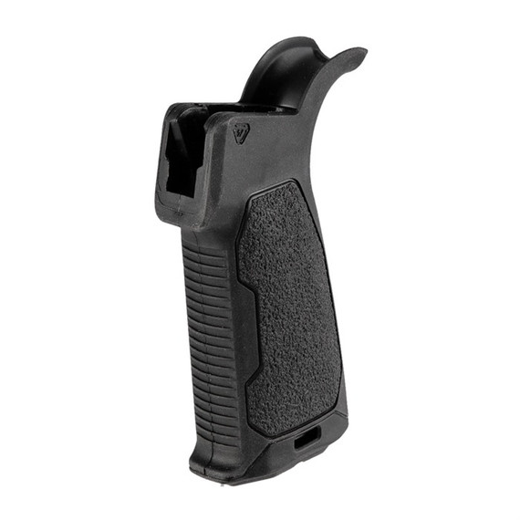 AR-15 RUBBER OVERMOLD PISTOL GRIP 15-DEGREE BLACK 100043584