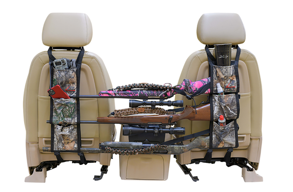 Lethal 9552671 Back Seat Gun Sling Realtree Edge Heavy Duty Water Resistant Fabric Holds Up to 3 Guns With or Without Scope 138402